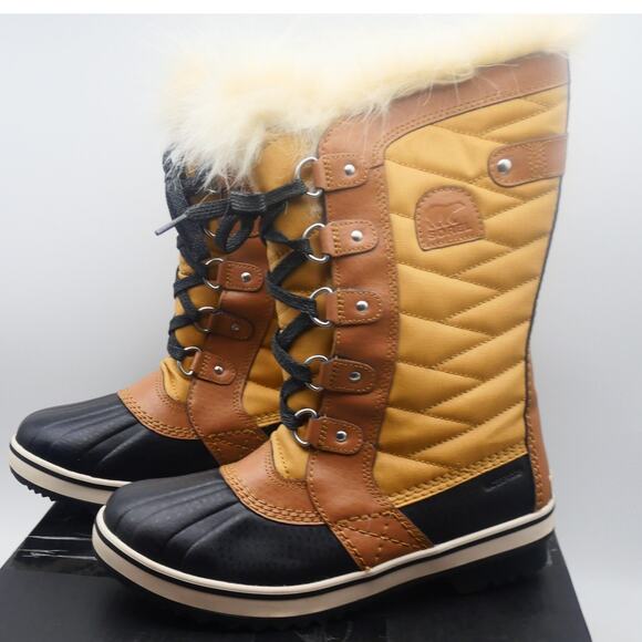 Sorel Shoes - NEW Sorel Women's 8 Tofino II WP Snow Boots Curry Brown  Big Girl's Youth  7